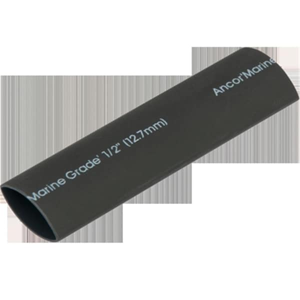 Safety First Adhesive Lined Heat Shrink Tube, 3:1 I.D. Shrink Ratio, 1/2 in I.D. Before Shrinking, Black, 48 in SA3754393 - main